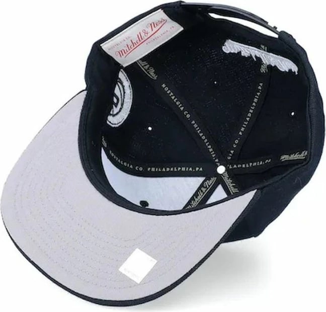 Kapelë Mitchell & Ness NBA Brooklyn Nets Snapback për Meshkuj, e Zezë