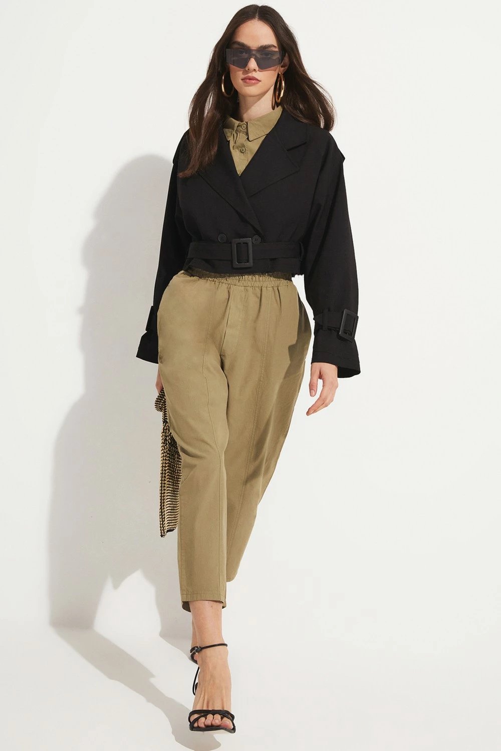 Pallto Trench June për Femra