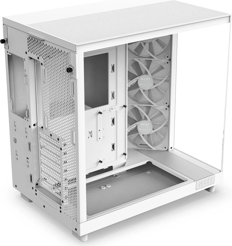 Kasë NZXT H6 Air Flow Midi Tower, e bardhë