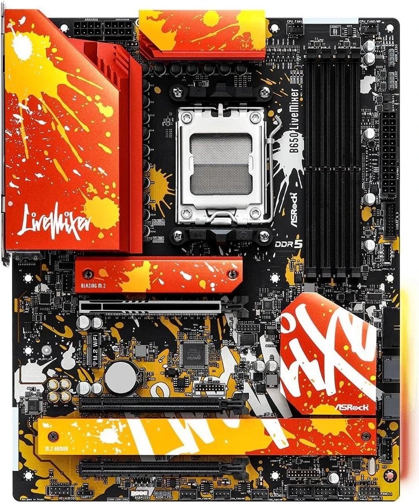 Pllakë amë ASRock B650 LIVEMIXER, Socket AM5, Chipset B650, DDR5