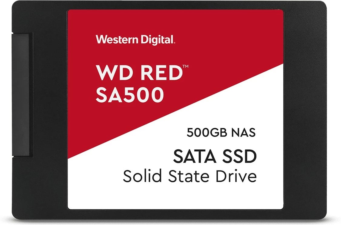 SSD Western Digital Red SA500, 500 GB, 2.5", 560 MB/s