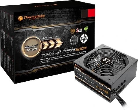 Furnizues i Energjisë Thermaltake Smart SE2 600W, ATX, i Zi