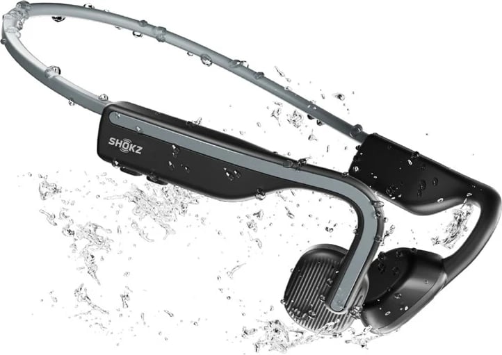 Kufje Wireless SHOKZ OpenMove, për Sport, Gri