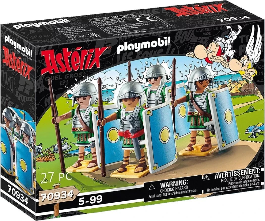 Set lodrash Playmobil Asterix 70934, 27 elemente, 4 figura