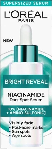 Serum L'Oreal Bright Reveal Dark Spot Serum + Niacinamide, 30 ml