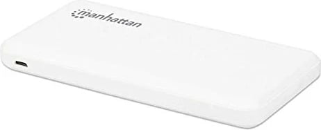 Power bank Manhattan 10.000 mAh, e bardhë