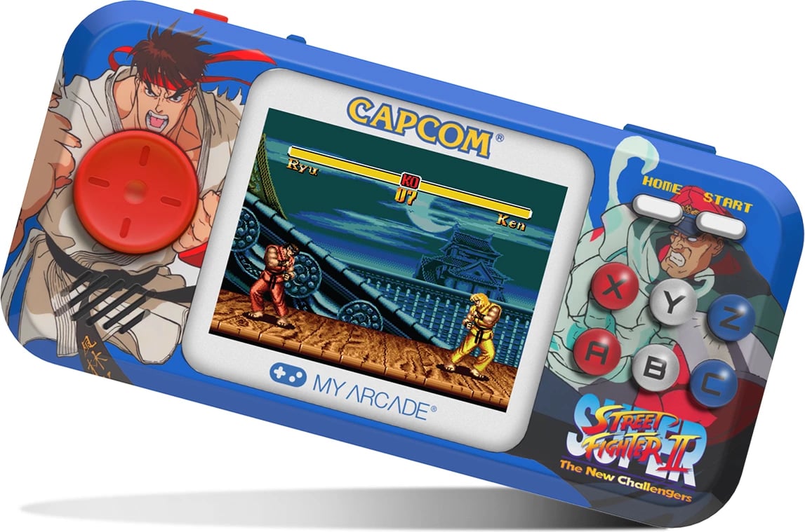Paisje portative lojërash Super Street Fighter 2, My Arcade Pocket Player PRO, 3.5"