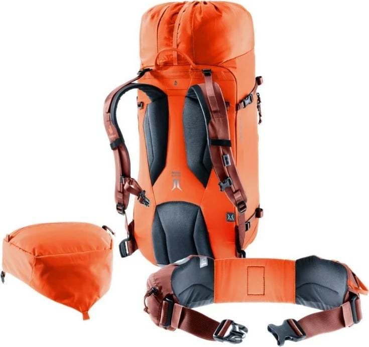 Çantë hiking Deuter Guide 32 + 8 SL Papaya-redwood