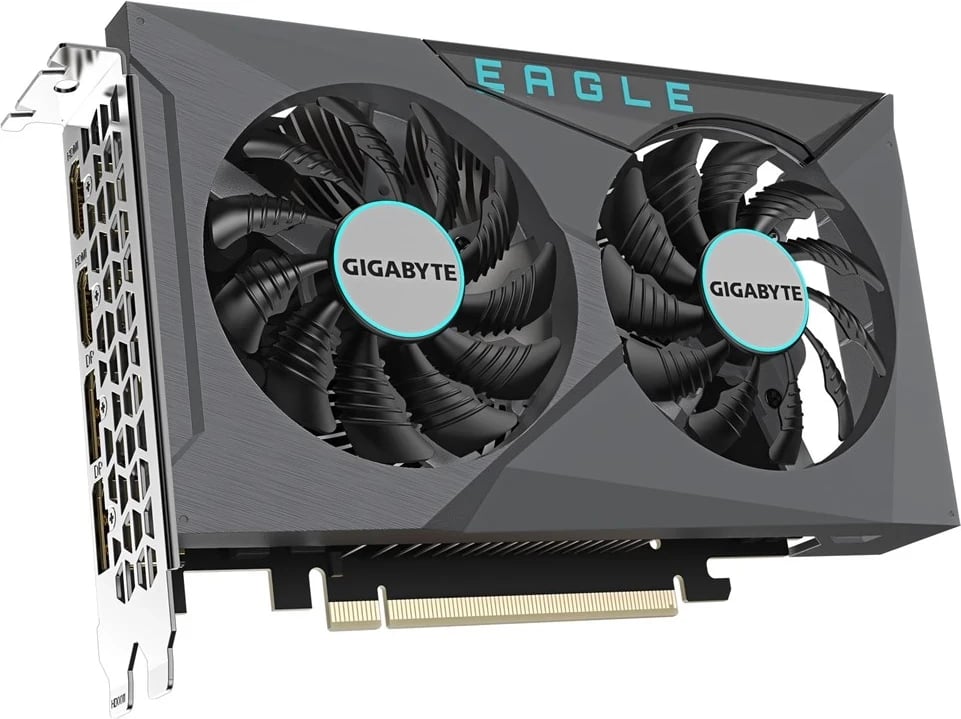 Kartë Grafike Gigabyte EAGLE GeForce RTX 3050 OC 6G, NVIDIA 6 GB GDDR6