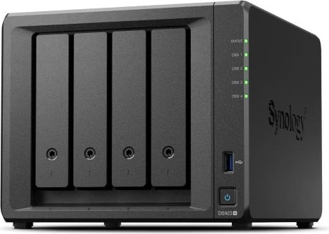 NAS Synology DiskStation DS923+, AMD Ryzen, R1600, 4 GB, DDR4L