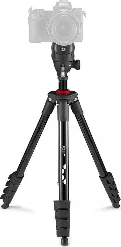 Tripod për Kamera JOBY Compact Action, 3 Këmbë, Ngjyrë e Zezë