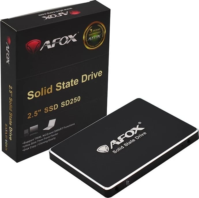 SSD AFOX 512GB, QLC, Serial ATA III