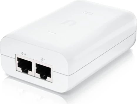 Adapter PoE Ubiquiti, Gigabit Ethernet, 30W, i bardhë