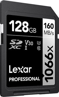 Kartë kujtese Lexar Professional 1066x SDXC 128GB