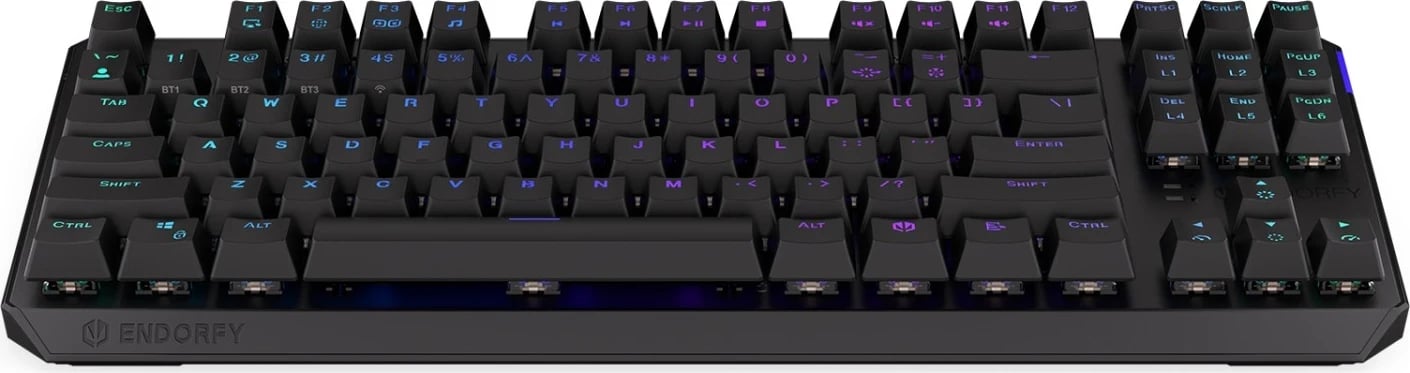 Tastierë Endorfy Thock TKL Wireless, e zezë