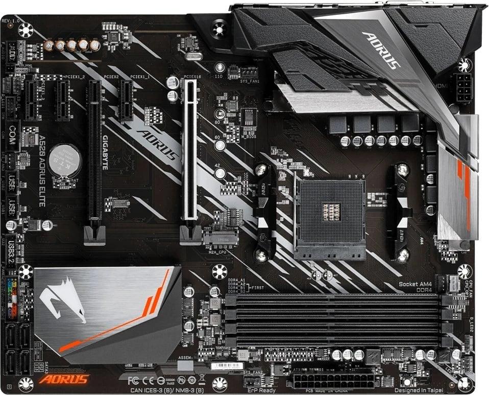 Pllakë amë Gigabyte A520 AORUS ELITE, AMD A520