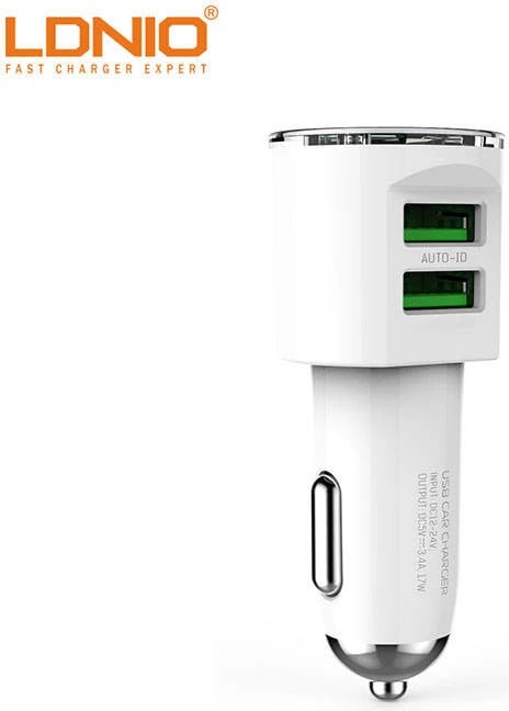 Karikues për veturë Ldnio 2 USB Ports Car Charger