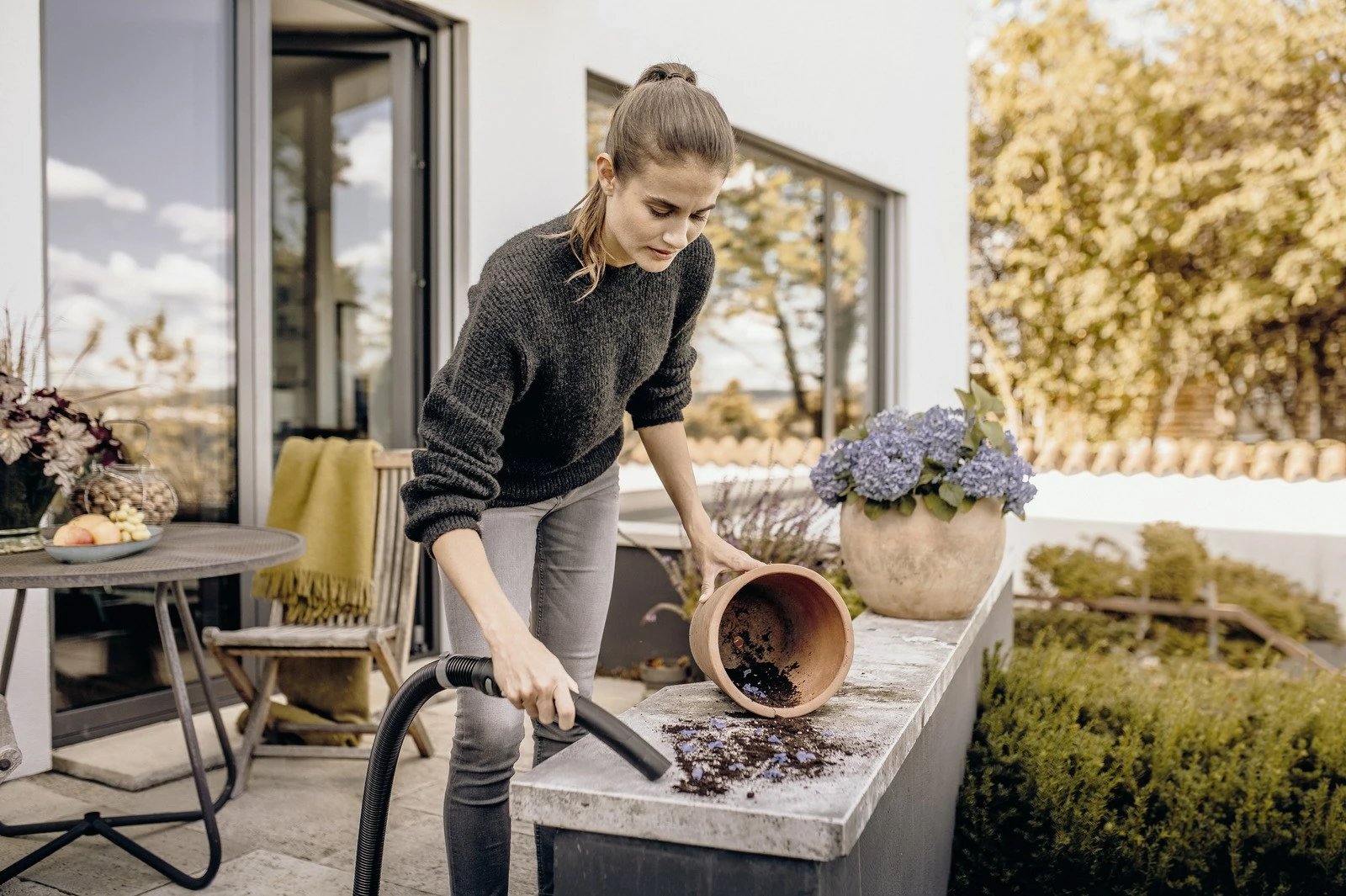 Thithës Pluhuri Kärcher KWD 3, për Tharje dhe Lagështi, 17L, 1000W, E verdhë