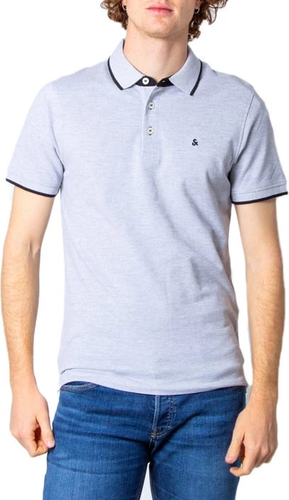 Maicë polo për meshkuj Jack & Jones, hiri 