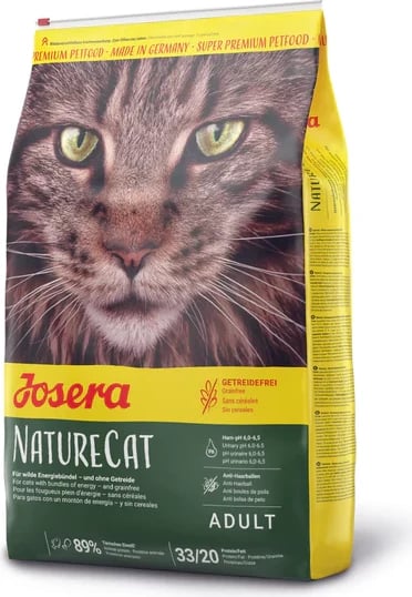 Ushqim i thatë për mace Josera NatureCat, 2 kg