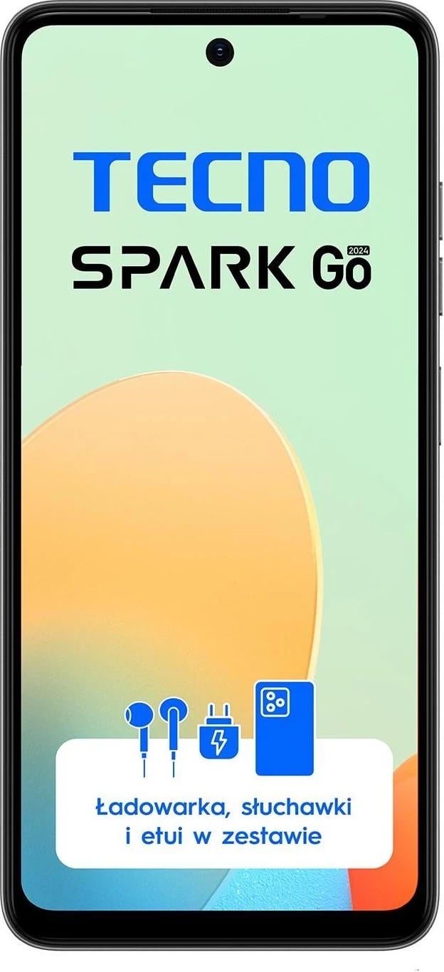 Celular TECNO SPARK Go 2024, 4/128GB, ngjyrë e zezë