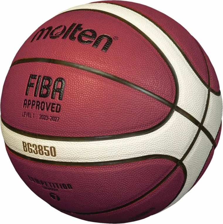 Top për basketboll Molten, kafe dhe portokalli