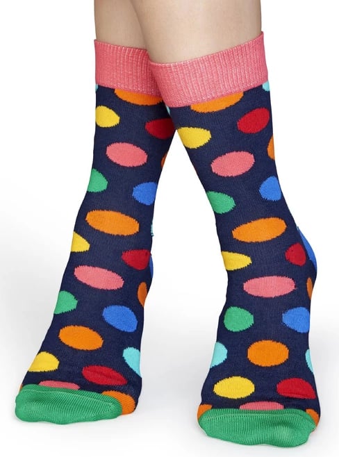 Çorape për meshkuj Happy Socks, të zeza