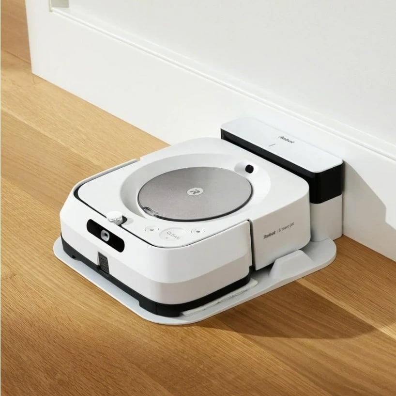 Robot pastrues IROBOT Braava M6138, Bardhë