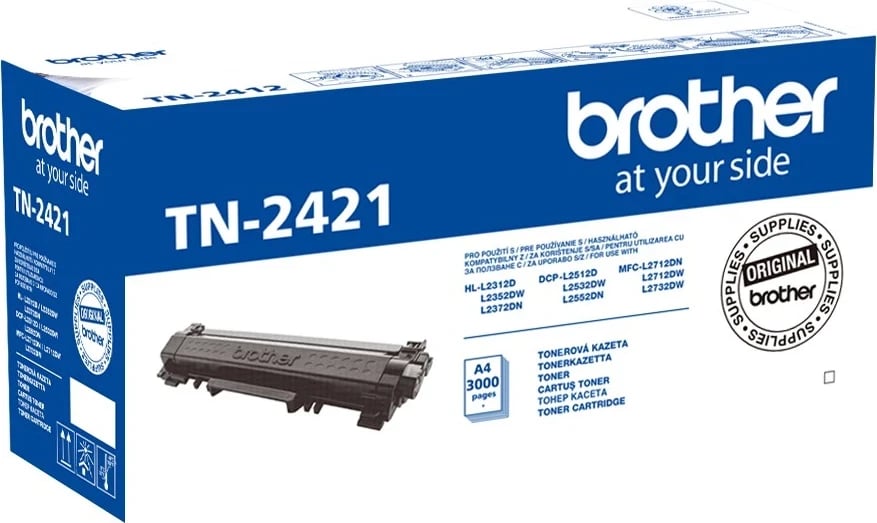 Toner Brother TN-2421, Origjinal, Zi