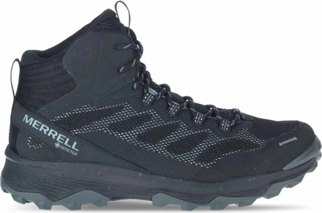 Këpucë për meshkuj Merrell J066867 Speed Strike Mid Gtx, të zeza