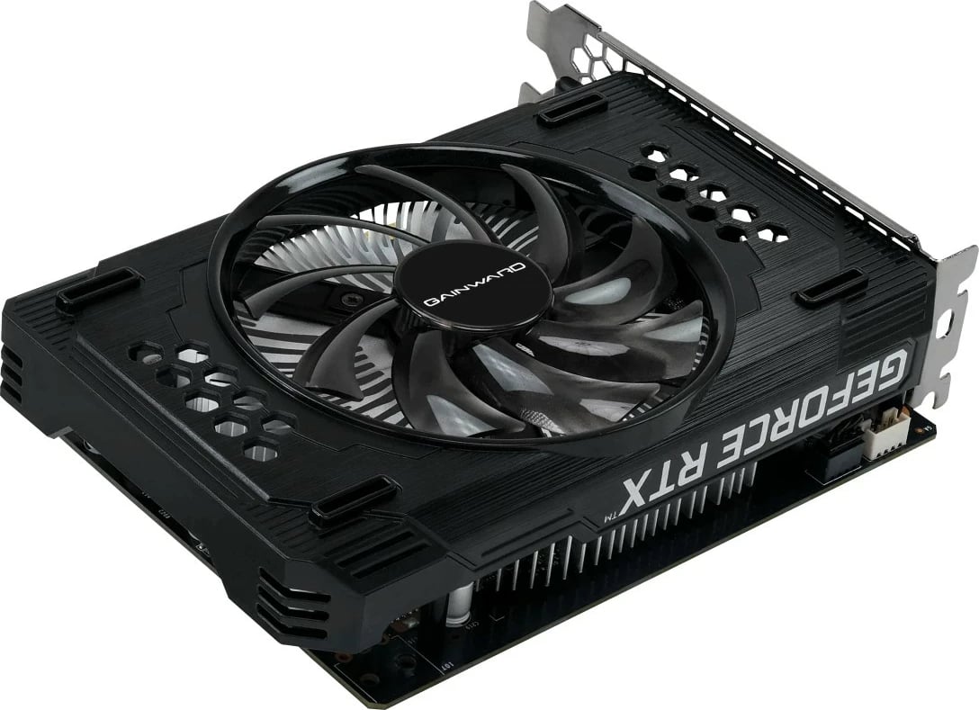 Kartelë grafike Gainward RTX3050 Pegasus OC, GeForce RTX 3050, 6 GB, GDDR6, e zezë