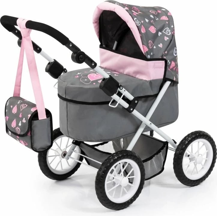Karrocë për fëmijë Bayer Design 13019AA, hiri/rozë