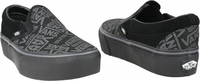 Atlete për femra Vans 66 Classic Slip-On Platform, të zeza