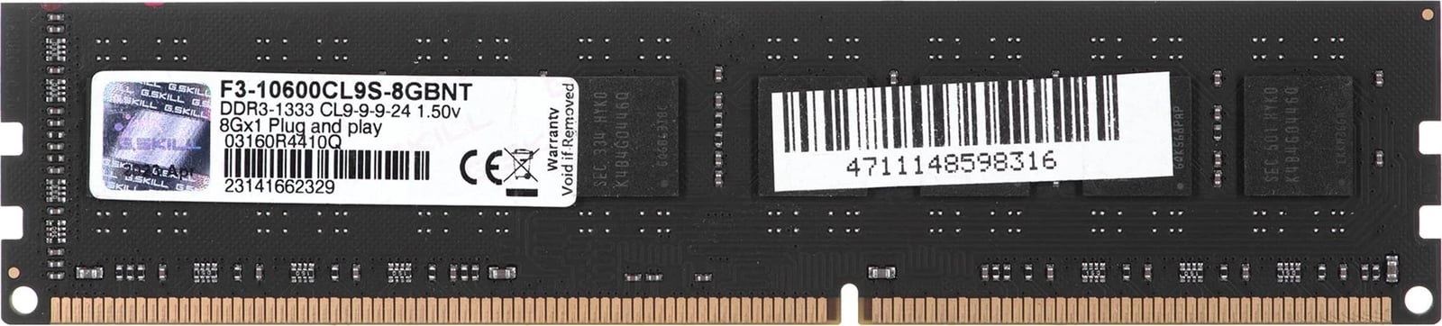 RAM Memorje G.SKILL PC3-10600 8GB, DDR3 1333 MHz