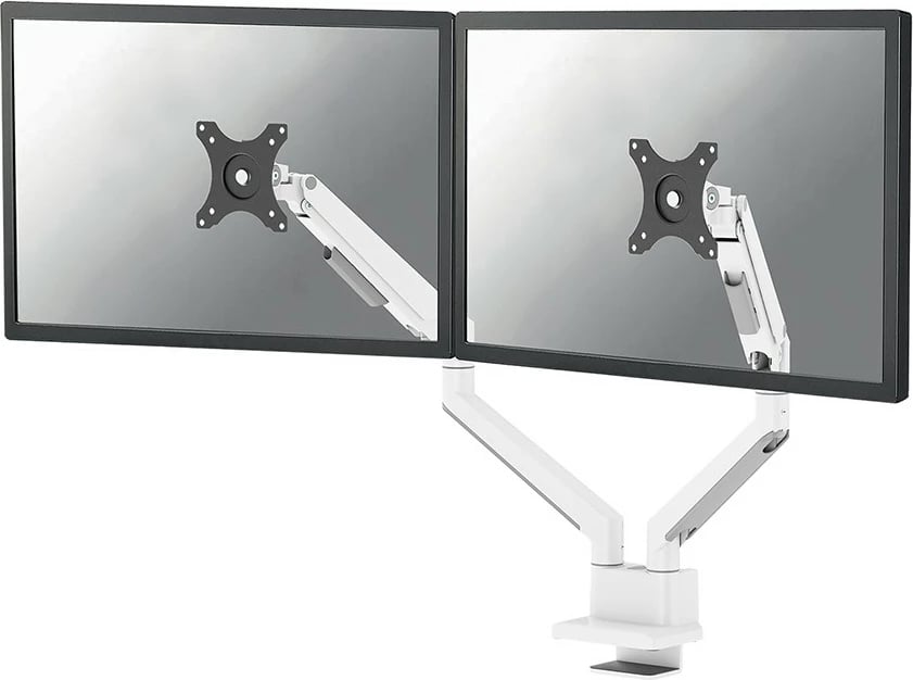 Krah monitori Neomounts DS70-250WH2, Clamp/Grommet, 9 kg, 17"-32", i bardhë