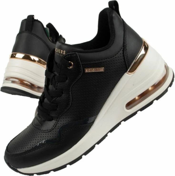 Këpucë Skechers për femra, të zeza