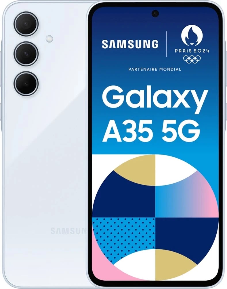 Celular Samsung Galaxy A35, 6.6", 8+256GB, DS, 5G, i kaltër
