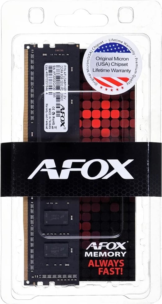 RAM Memorje AFOX DDR4 16GB 3200MHZ