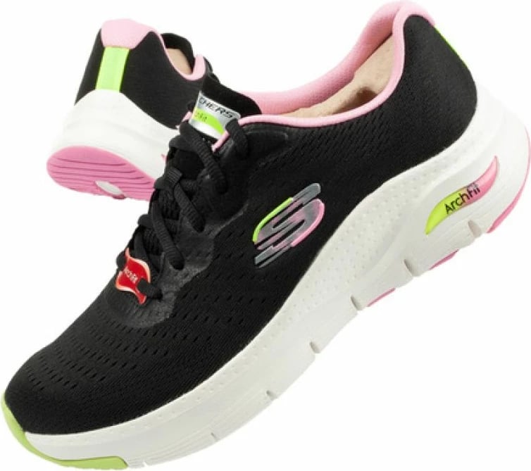 Atlete Skechers Arch Fit për femra, të zeza