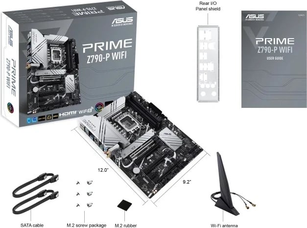 Pllakë amë Asus Prime Z790-P WIFI Intel Z790, 128GB