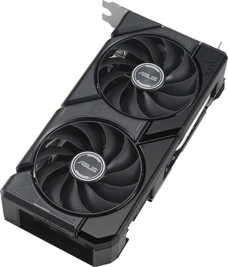 Kartë Grafike ASUS Dual -RTX4070S-O12G-EVO, NVIDIA GeForce RTX 4070 SUPER 12 GB GDDR6X, e Zezë