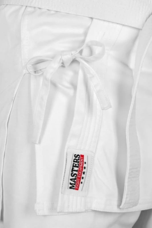 Kimono për karate për fëmijë Masters, bardhë