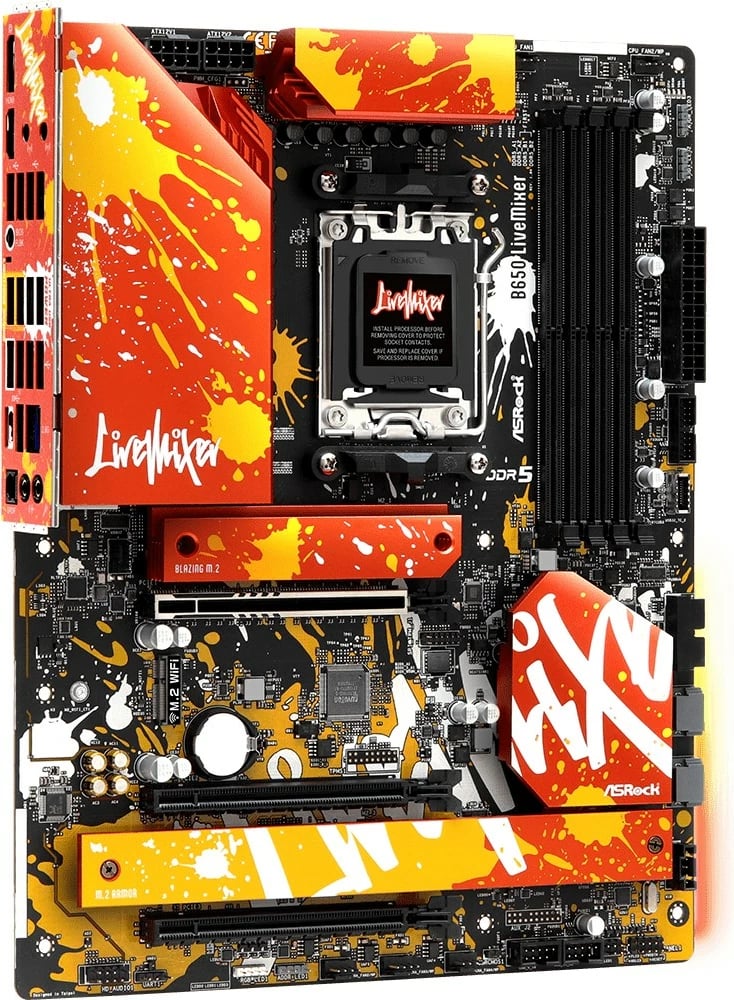 Pllakë amë Asrock B650 , 128GB, Socket AM5 ATX