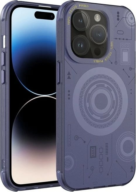 Mbulesë për iPhone 14 Pro Max Megafox, e zezë