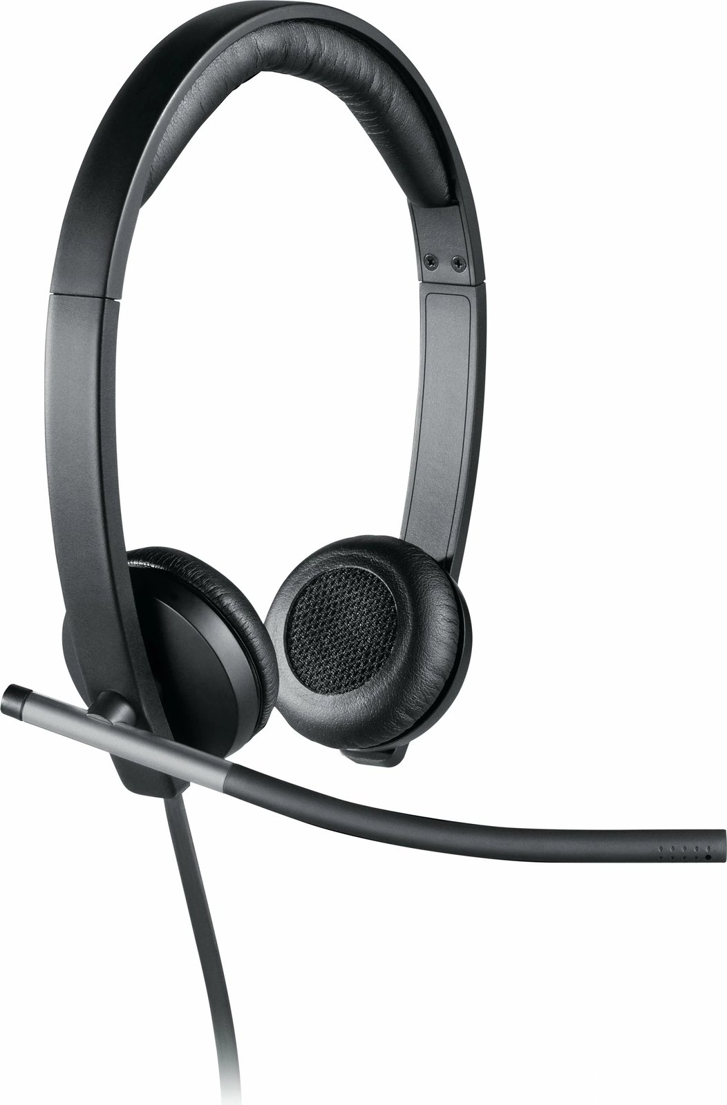 Kufje Logitech USB Stereo H650e, Wired, Office/Call center, 50 - 10000 Hz, 120 g, Headset, Black, Silver