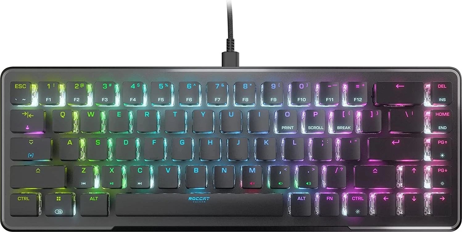 Tastierë Roccat Vulcan II Mini Aimo RGB Red Switch, e zezë