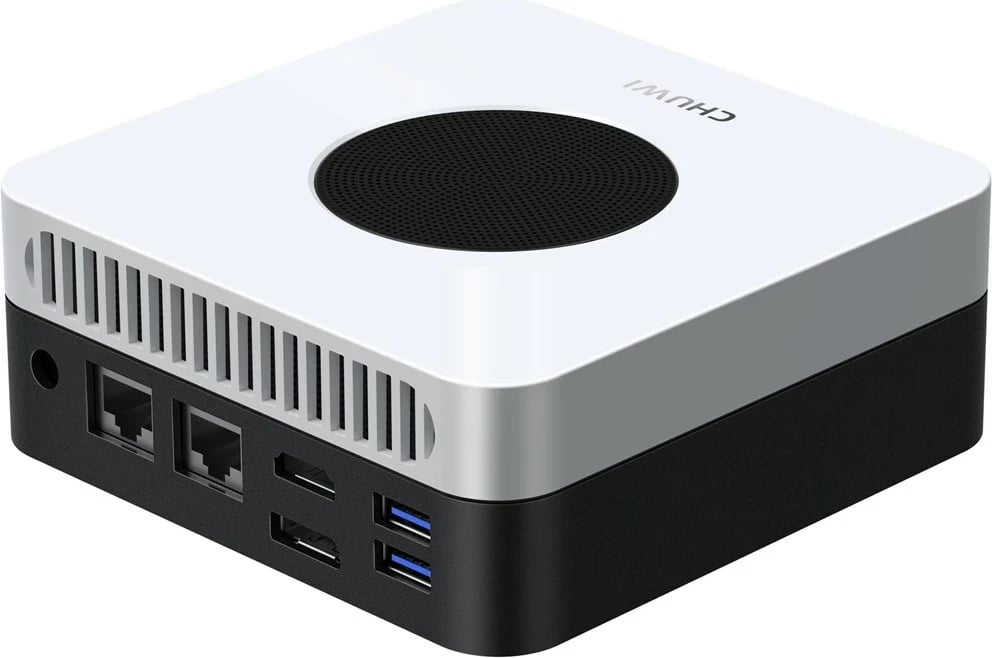 Mini PC CHUWI LarkBox X, Intel N N100, 12 GB RAM, 512 GB SSD, Bardhë