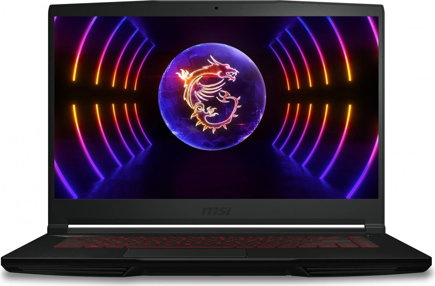 Laptop për lojëra MSI Thin GF63, Core i5-12450H, 15.6'-144Hz, 8GB RAM, 512GB SSD, RTX 2050, e zi