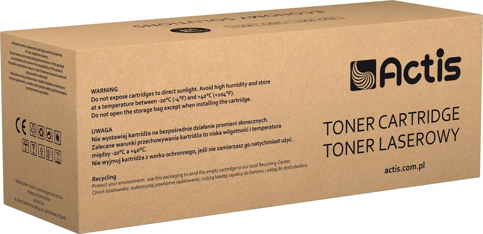 Toner zëvendësues Actis TB-3170A për printer Brother TN3170, i zi