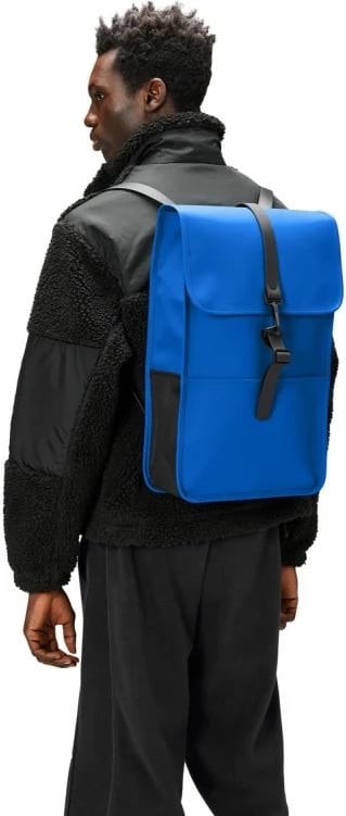 Çantë shpine Rains, modeli Waves W3, unisex, blu